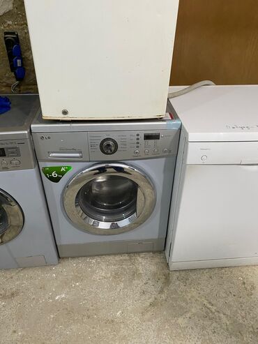 paltaryuyan vedrə: Paltaryuyan maşın LG, 6 kq, Avtomat, Qurutmasız, Kredit yoxdur