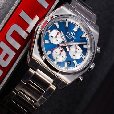 Другие наручные часы: Edifice EFB-730D Функции : секундомер, дата, подсветка стрелок;
