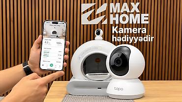islenmis kompressor: Ağıllı pişik tualeti və TP-Link Tapo smart kamera destı - Avtomatik — 1