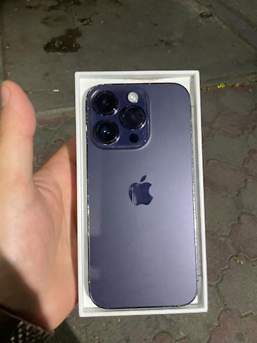 iphone x7: IPhone 14 Pro, 128 GB, Deep Purple, Face ID — 1