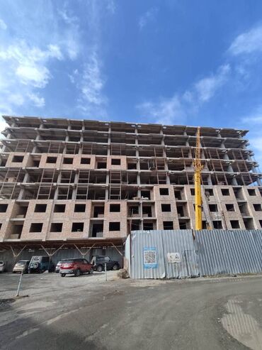 квартира берилет кемин: 1 комната, 40 м², Элитка, 2 этаж, ПСО (под самоотделку)