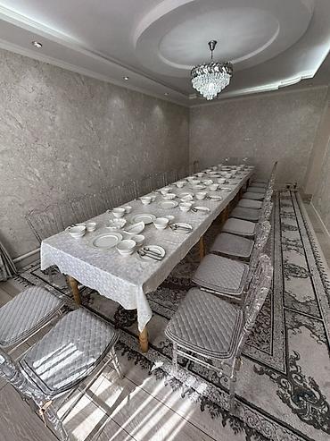 круглые столы в аренду: Стол и стул для зала, Новый, цвет - Серый — 3