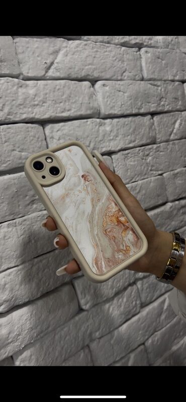 iphone 13 qiymeti 2 ci el: Mərmər dizaynlı telefon qabı. Telefonunuzu qoruyarkən, ona dəbli
