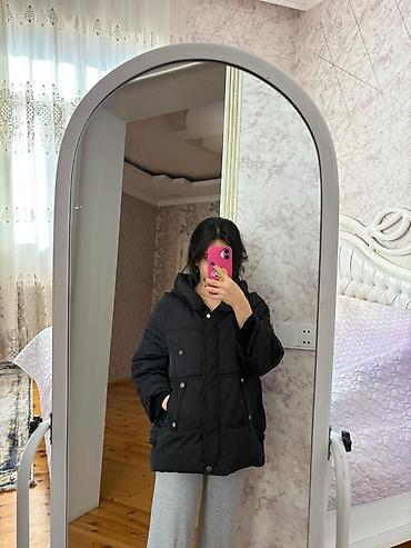 puffy: Kurtka - Rəng: qara - Model: yastı tikişli, balonka (oversize kəsim) - — 2