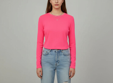 bluzki neon: PULL&BEAR, Women's blouse, size M