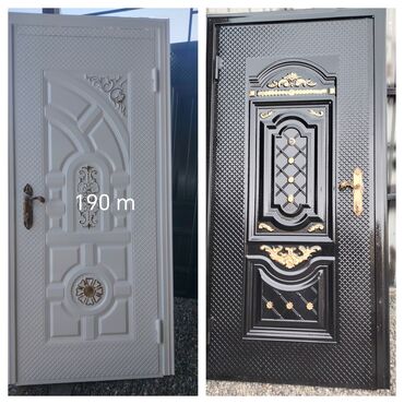 Giriş qapıları: Metall seyf qapılar – klassik və dekorativ rellefli dizaynlar - — 5