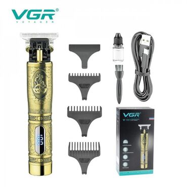подарки для мужчин на 23 февраля: Машинка для стрижки волос VGR V-091 - профессиональный перезаряжаемый