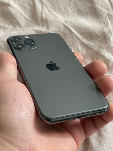 айфон 11 про цена в бишкеке бу: IPhone 11 Pro, Б/у, 256 ГБ, Защитное стекло, Чехол, 76 %