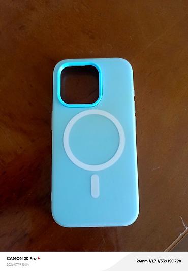 iphone 15 islenmis: IPhone üçün maqnitli (MagSafe uyğun) qoruyucu örtüklər dəsti - — 4