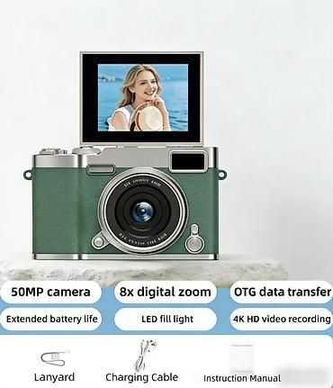 sade telefonlar: 50 MP rəqəmsal fotoaparat – selfi və vlog üçün çevrilən ekranlı Əsas — 1