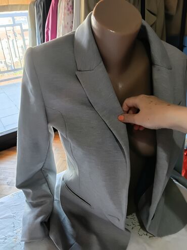 Sakoi: H&M ženski sako – sivi - Brend: H&M - Veličina: EUR 36 / US 8 — 7