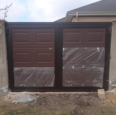 Həyət darvazaları: 90 dərəcə açılan Panel Darvazalar. Rusiya istehsalı olan panel — 4