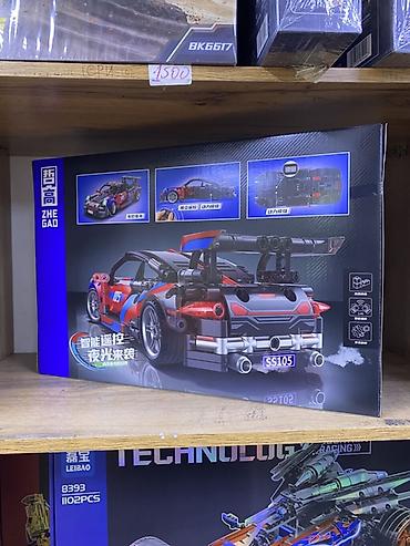 chrysler eagle talon: Конструктор ZHE GAO Power Racing (модель SS105), 6+ - Тематический — 2