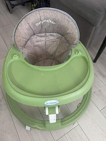 детскую коляску цвет черный: Детские ходунки YI TONG Babywalker, зелёные - Тип: классические — 3