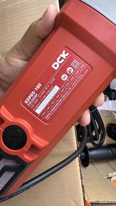 surface restorer: Полировальная машина DCK KSP05-180 (Professional) - Назначение — 5