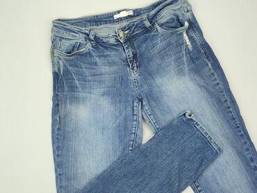 zara spodnie jeansy: Jeansy damskie, M