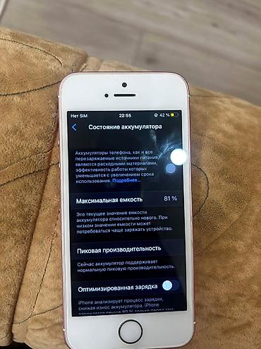 tascam 130: IPhone SE (1‑го поколения), розовое золото — 3