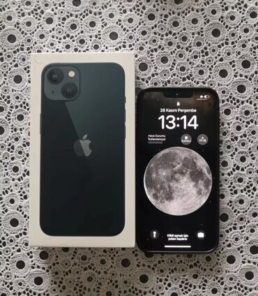 Apple iPhone: IPhone 13, 128 GB, Jet Black, Face ID