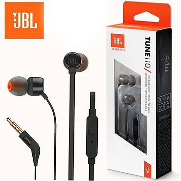 Audio: Kateqoriya: Qulaqlıqlar Brend: JBL Model: Tune 110 (black) Qiymət: 8 — 1