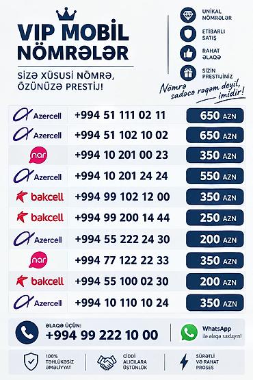 110: VIP mobil nömrələr – brend imicinizi gücləndirən xüsusi seçimlər — 1