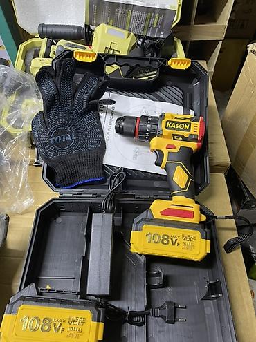 Шуруповерты: Аккумуляторные дрели‑шуруповерты . Доставка по г.Бишкек бесплатно🚚✅ — 17