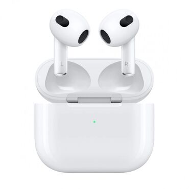 Наушники: AirPods (3 поколение) Идеальный микрофон, пространный звук, + идут