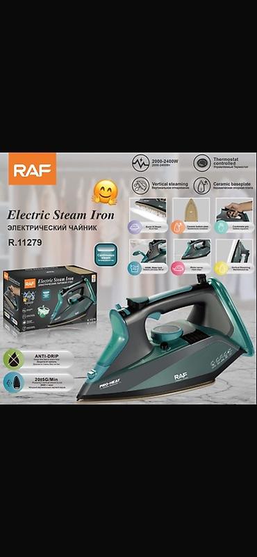 tikis masini cayka: RAF Electric Steam Iron R.11279 buxarlı ütü - Güc: 2000–2400 W - — 1
