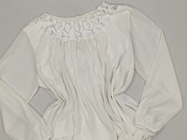 eleganckie bluzki plus size: Women's blouse, size S