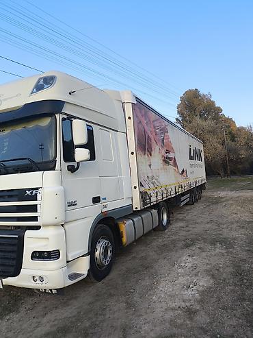 самосвал фав: Тягач, DAF, 2013 г., Тентованный — 2