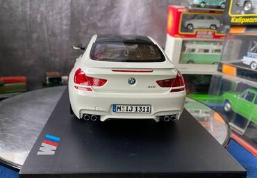 Avtomobil modelləri: Коллекционная модель BMW M6 F13M Coupe Alpine White 2012 Dealer — 15