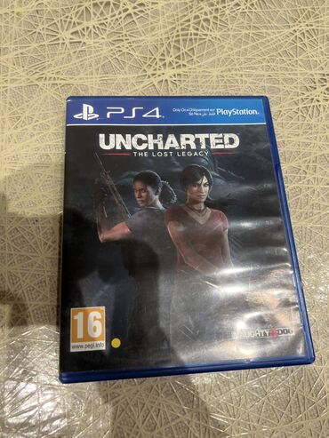 Oyun diskləri və kartricləri: Uncharted 4: A Thief's End, Macəra, İşlənmiş Disk, PS4 (Sony Playstation 4), Ünvandan götürmə