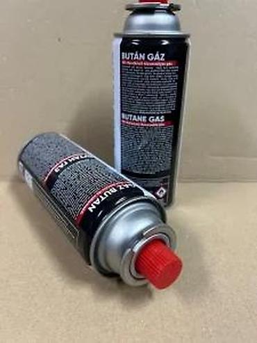 Oprema za kampovanje: Plinske patrone – butan gas 227 g (UN2037), standardni sprej u limenci — 12