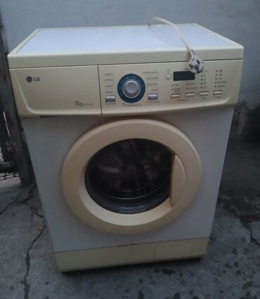 б у стиральная машинка: Кир жуучу машина LG, Колдонулган, 5 кг чейин