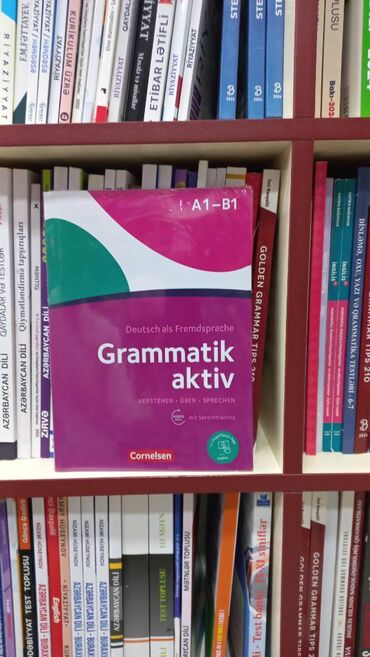 Kitablar, jurnallar, CD, DVD: Grammati̇k akti̇v . Salam şəki̇ldə gördüyünüz grammati̇k akti̇v