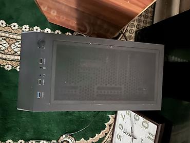 pc case: Игровой/рабочий ПК с монитором и периферией Компьютер: - Видеокарта — 5