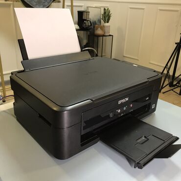 Принтеры: МФУ Epson L222 3в1 (цветной принтер, ксерокопия, сканер) в идеальном