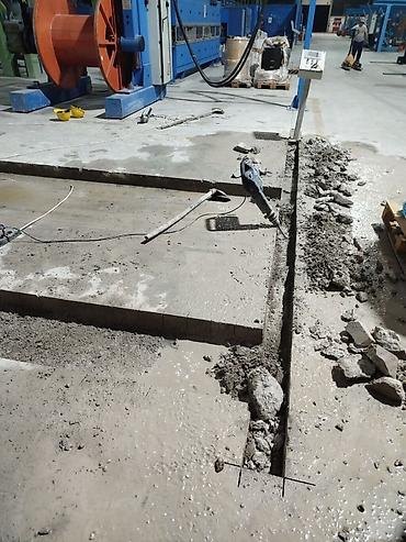 soyuq asfalt: Beton kəsmə beton deşmə xidməti Karot - HILTI DD 200 / 350 ilə 25 ° — 2