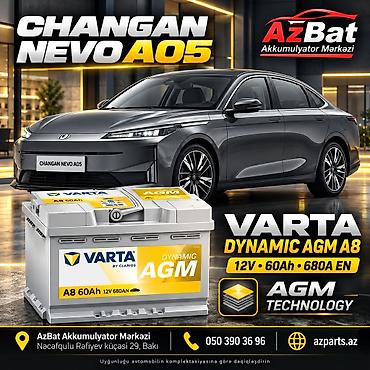 ravon az: Varta, 60 ah, Orijinal, Almaniya, Yeni — 1