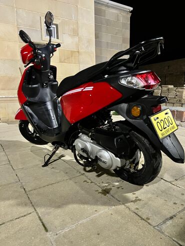 Mopedlər,skuterlər: Qırmızı şəhər skuterı – ZIGZAG V - Rəng: parlaq qırmızı, qara — 6