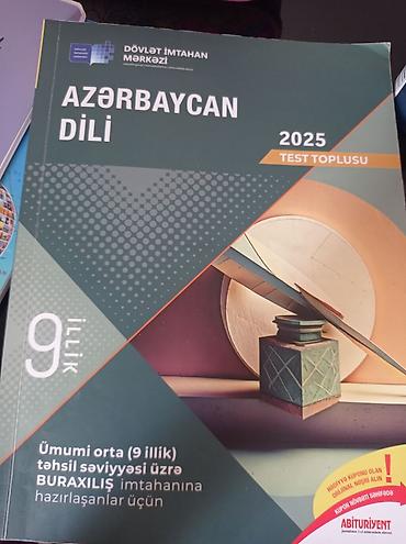 Testlər: Məhsul: “Azərbaycan dili – 2025 Test Toplusu” Nəşriyyat/İstiqamət — 1