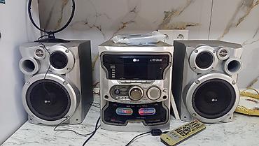 Minidisk və disk pleyerlər: LG firması orginal 3 disk yeri aux var mikrafon yeri var işlək — 4