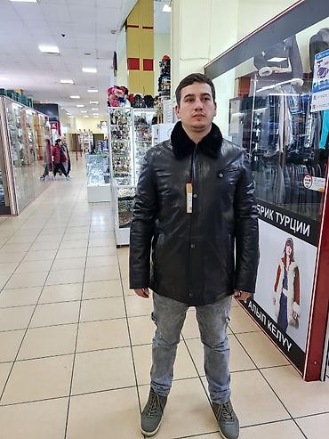 Дубленки: Мужская дублёнка из натуральной овчины - Цвет: глубокий чёрный. - — 8