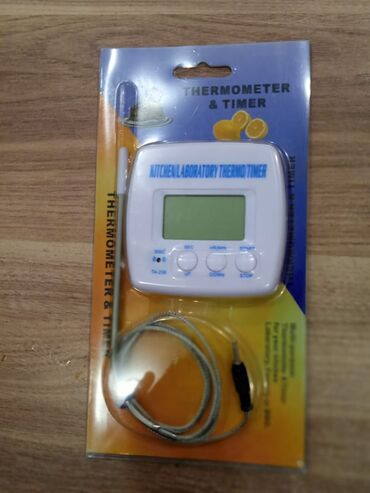 su üçün termometrlər: Termometr 🔹️Qida termometridir ↔️Ölçmə aralığı : -50°C ~ 300°C