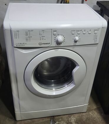 Paltaryuyan maşınlar: Paltaryuyan maşın Indesit, 6 kq, İşlənmiş, Yarımavtomat, Qurutmasız, Kredit yoxdur, Ünvandan götürmə