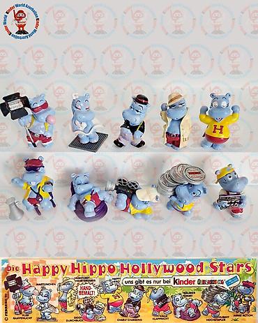Məhsul: Kinder Surprise – Happy Hippo “Hollywood Stars” kolleksiyası