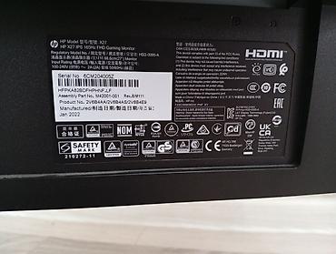 Мониторы: Монитор, HP, Б/у, LED, 27" - 28" — 2