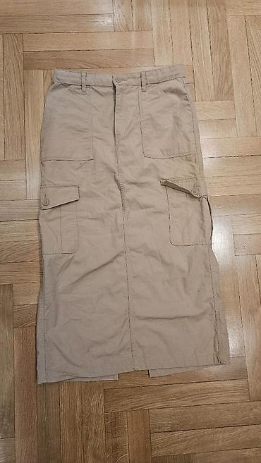 Bež h&m midi suknja za devojčice od 158cm. Bez mane, kao nova