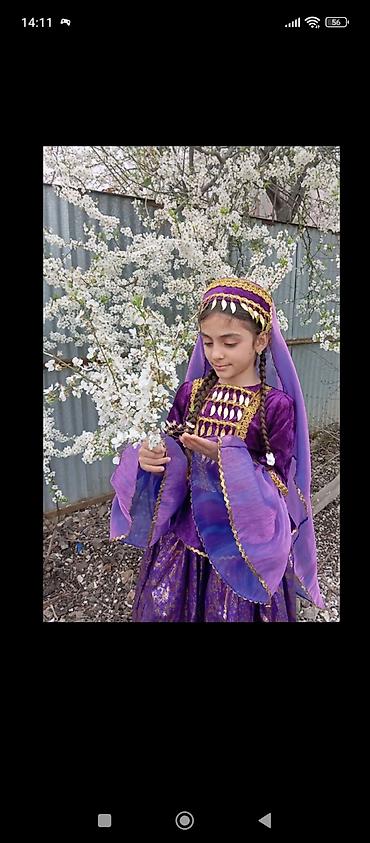 Uşaq üçün milli rəqs geyimləri dəsti - Rənglər: bənövşəyi və yaşıl lalafo.az -da Uşaq üçün milli rəqs geyimləri dəsti - Rənglər: bənövşəyi və yaşıl