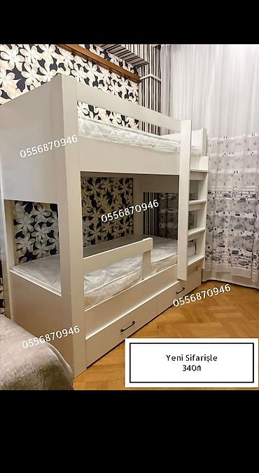 usag maneji: Oğlan və qız üçün, Yeni, Çarpayı, Matras ilə, Siyirməli, Laminat — 3