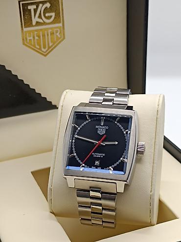 monaco: ▪️Marka: Tag Heuer ▪️Model: Monaco seriyası ▪️ Xüsusi buraxılış — 2